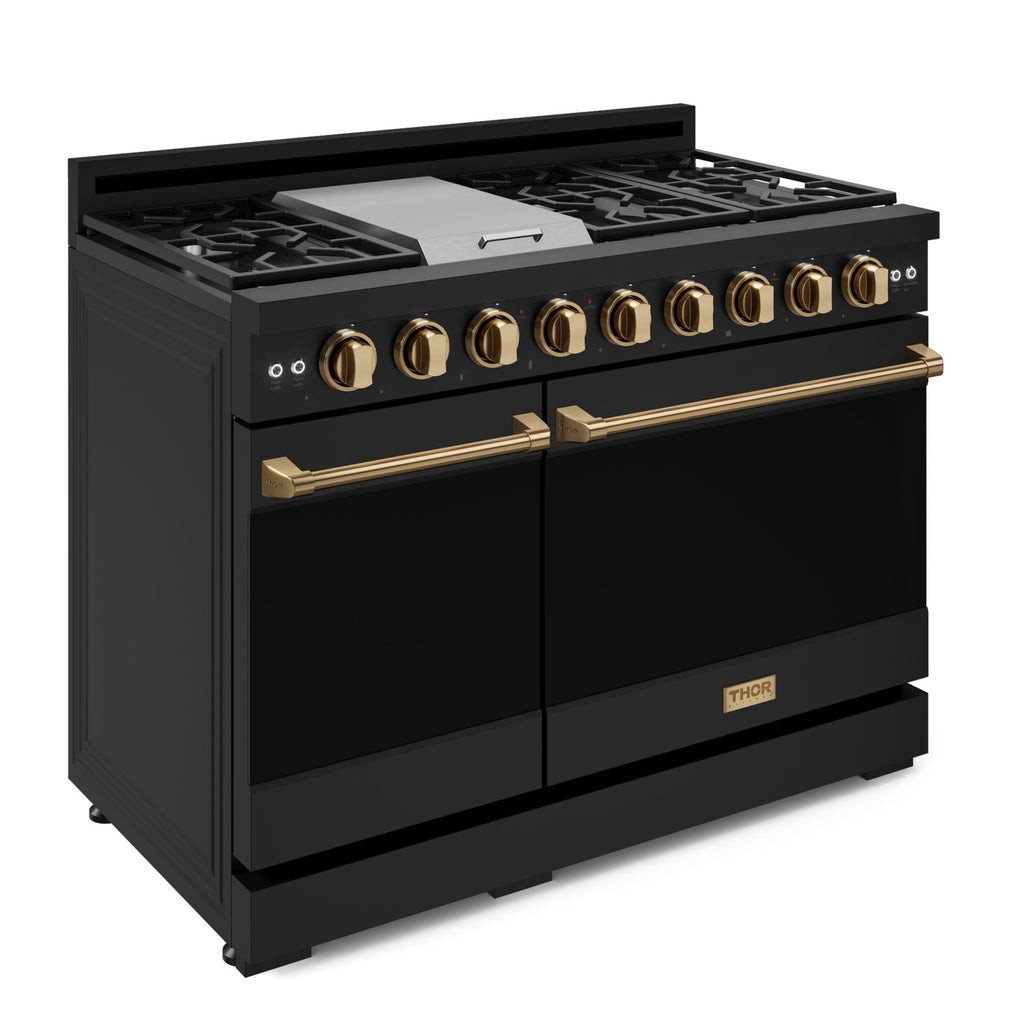 Gordon Ramsay Series 48" Gas Range in Black/Bronze (RSG48EB‑BRZ)