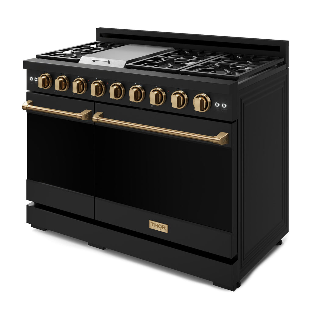 Gordon Ramsay Series 48" Gas Range in Black/Bronze (RSG48EB‑BRZ)