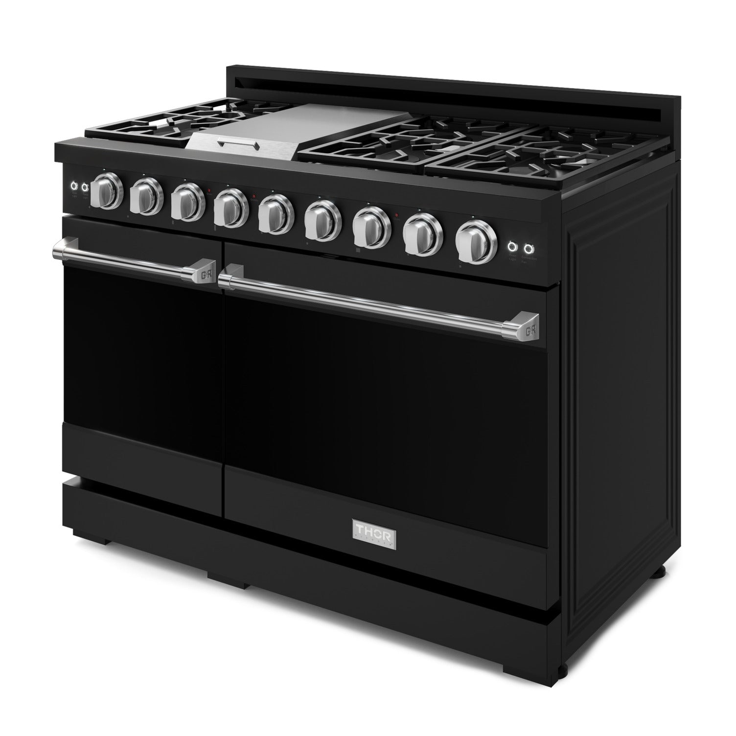Gordon Ramsay Series 48" Gas Range in Black/Stainless Steel in LP (RSG48EBLP-SS)