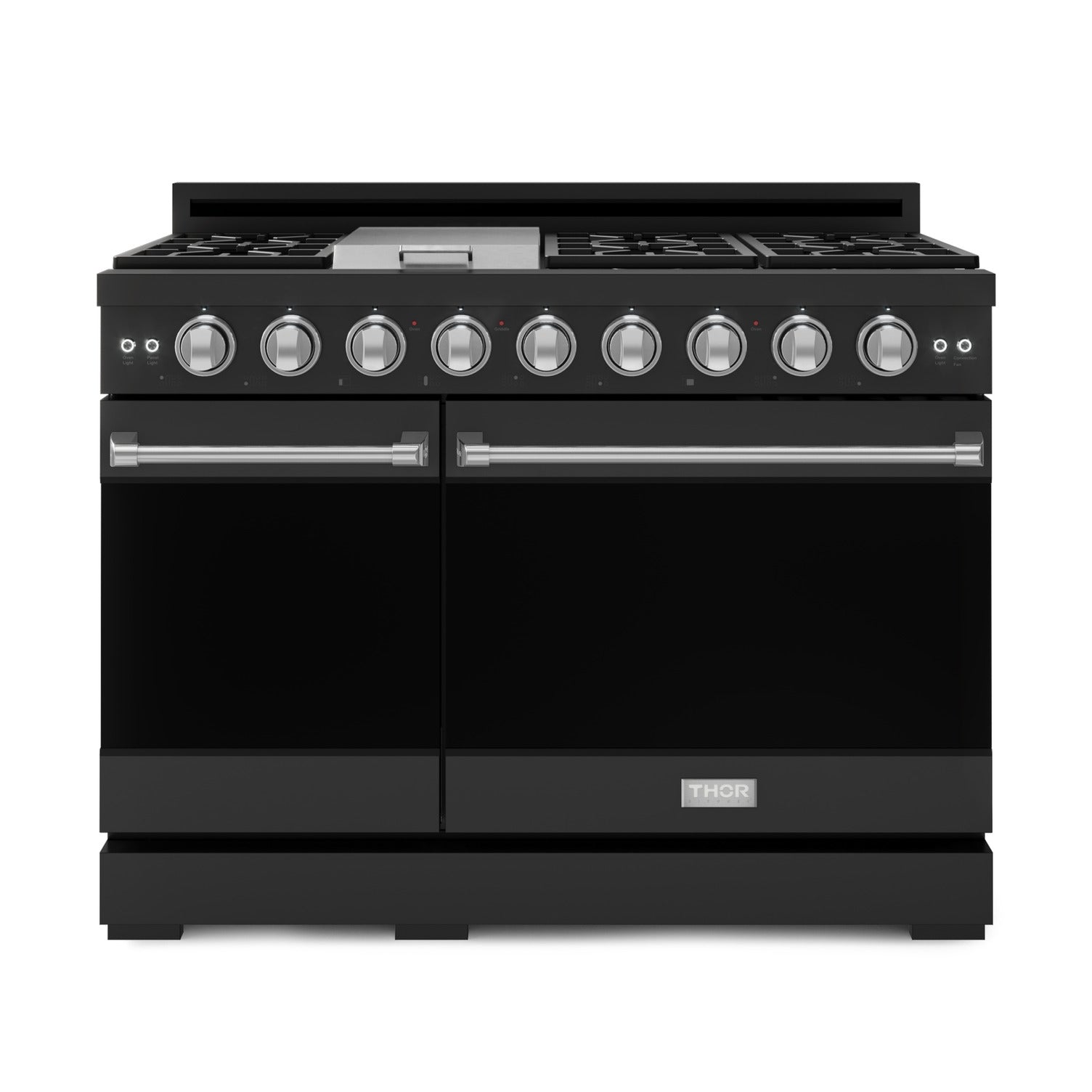 Gordon Ramsay Series 48" Gas Range in Black/Stainless Steel in LP (RSG48EBLP-SS)