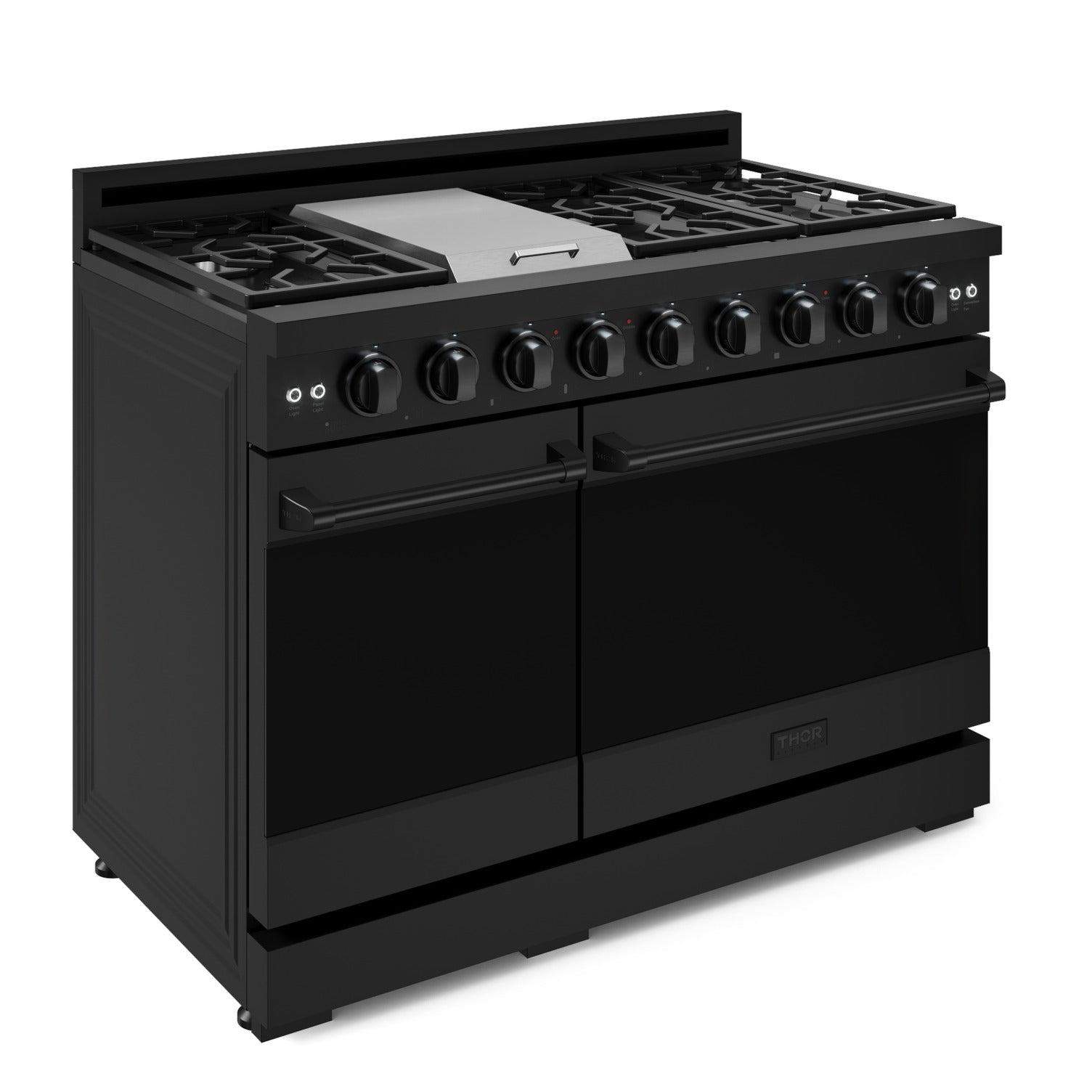 Gordon Ramsay Series 48" Gas Range in Black in LP (RSG48EBLP)