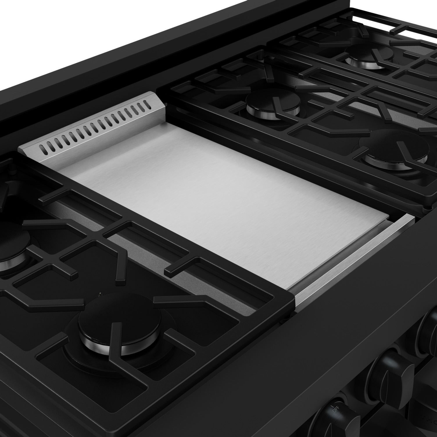 Gordon Ramsay Series 48" Gas Range in Black in LP (RSG48EBLP)