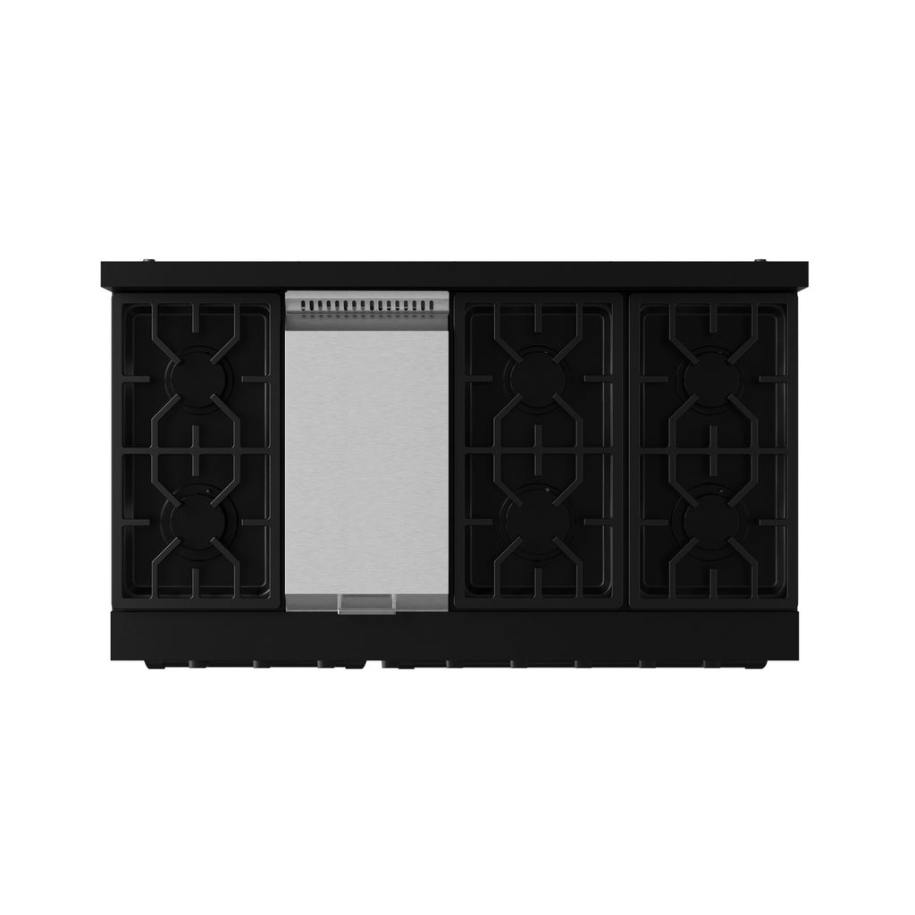 Gordon Ramsay Series 48" Gas Range in Black (RSG48EB)