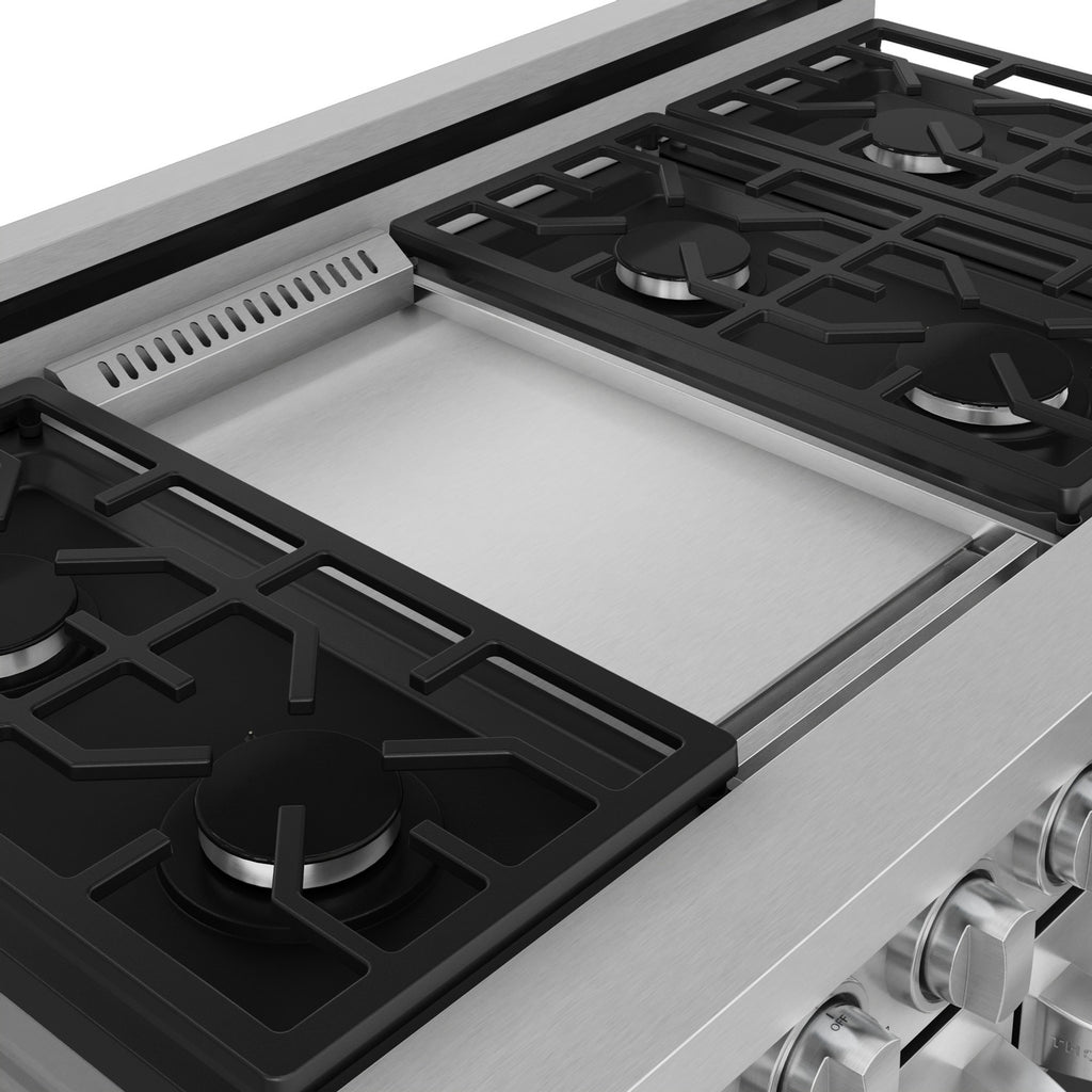 Gordon Ramsay Series 48" Gas Range in Stainless Steel/Black in LP (RSG48ELP-BLK)