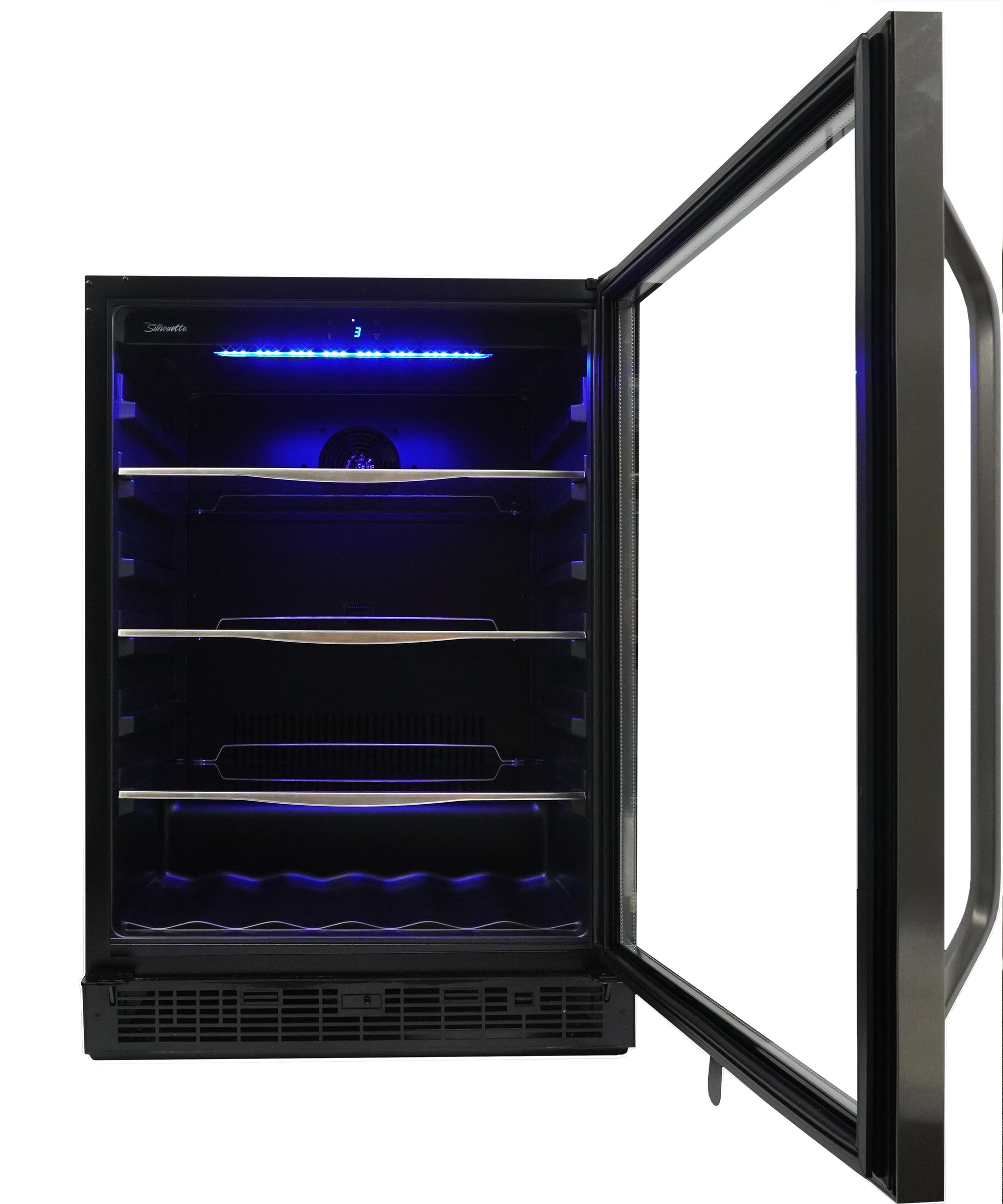 Silhouette - 24" Built-in Beverage Center in Stainless Steel - SBC057D1BSS