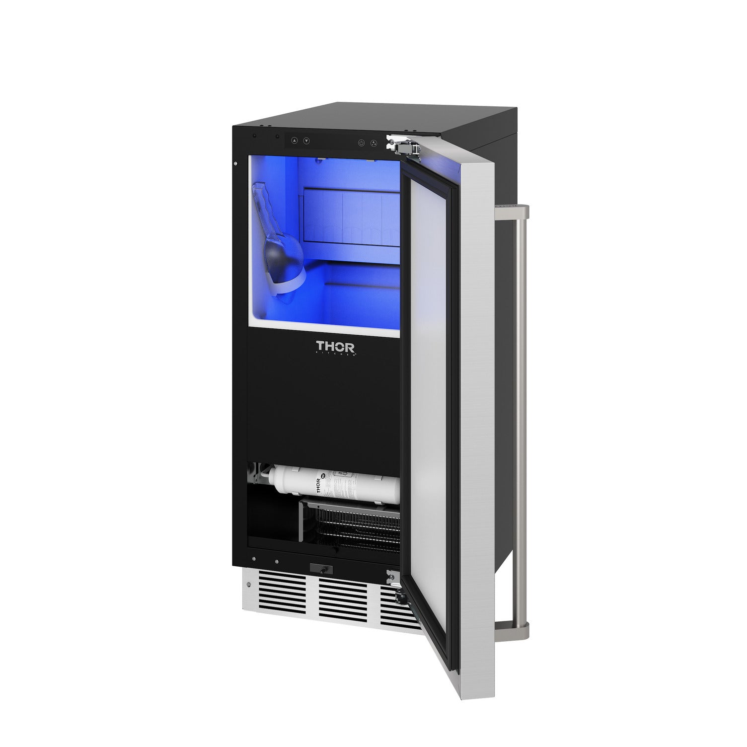THOR Kitchen - 15" Ice Maker with Top-hat Ice - TIM1502