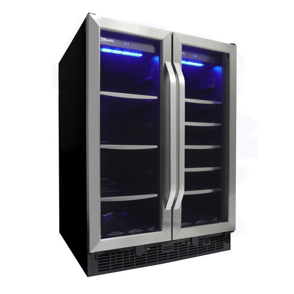 Silhouette - 24" Built-in Beverage Center in Stainless Steel SBC051D1BSS