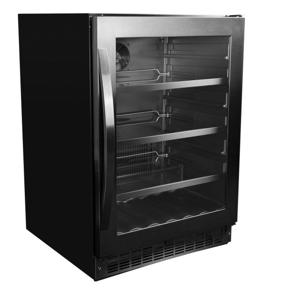 Silohuette - 24" Built-in Beverage Center - SSBC056D3B-S